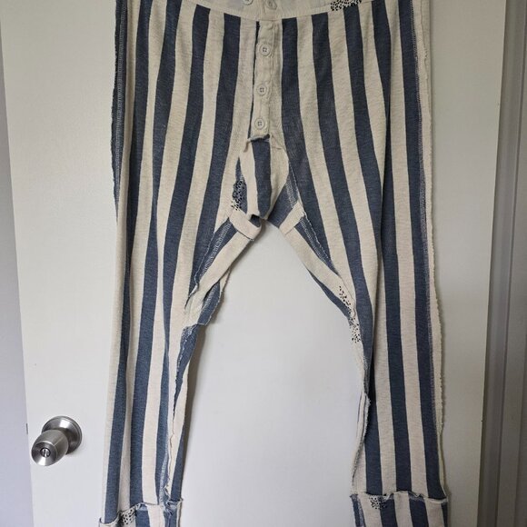 Magnolia Pearl Knit Jersey Whistlestop Underjohns - Blue - Picture 5 of 12